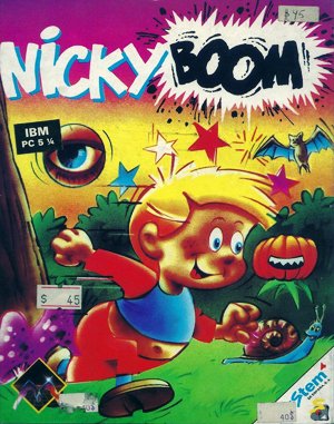 Nicky Boom cover art for DOS