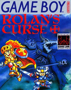 Rolan’s Curse cover art for Game Boy