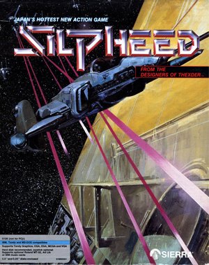 Silpheed cover art for DOS