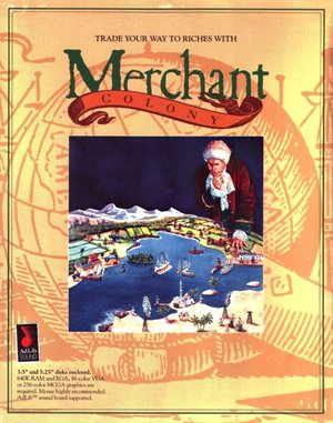 Merchant Colony cover art for DOS