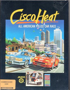 Cisco Heat: All American Police Car Race cover art for DOS