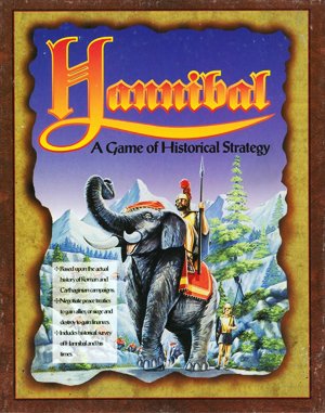 Hannibal cover art for DOS