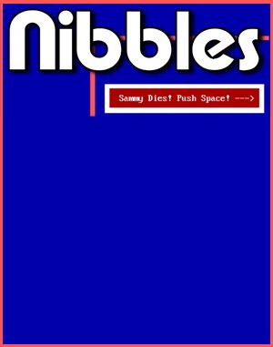 Nibbles cover art for DOS