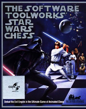 Star Wars Chess cover art for DOS