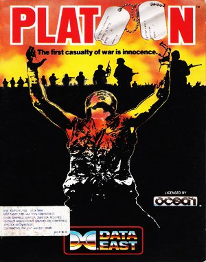 Platoon cover art for DOS