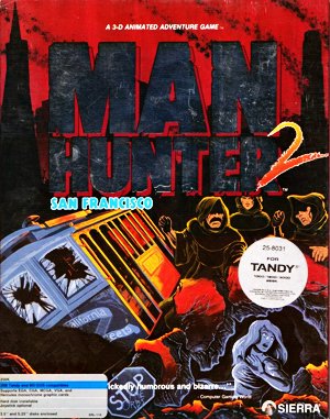 Manhunter 2: San Francisco cover art for DOS