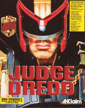 Judge Dredd cover art for DOS