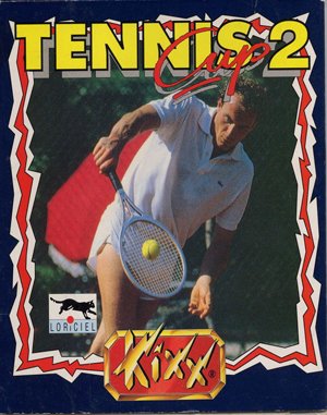 Tennis Cup 2 cover art for DOS
