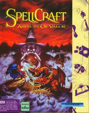 SpellCraft: Aspects of Valor cover art for DOS