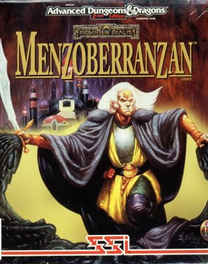 Menzoberranzan cover art for DOS