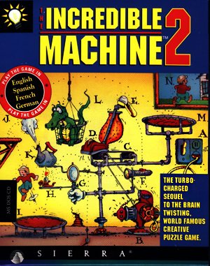 The Incredible Machine 2 cover art for DOS