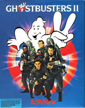 Ghostbusters II cover art for DOS