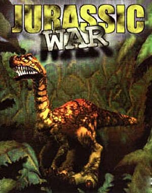Jurassic War cover art for DOS