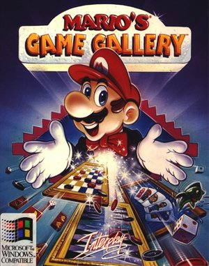 Mario’s Game Gallery cover art for DOS