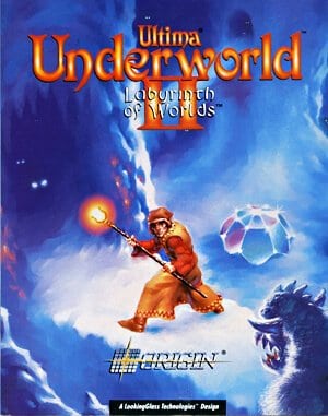 Ultima Underworld II: Labyrinth of Worlds cover art for DOS