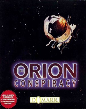 The Orion Conspiracy cover art for DOS