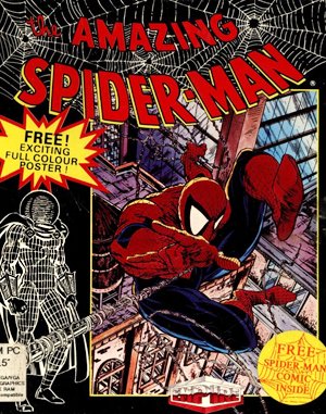 The Amazing Spider-Man cover art for DOS