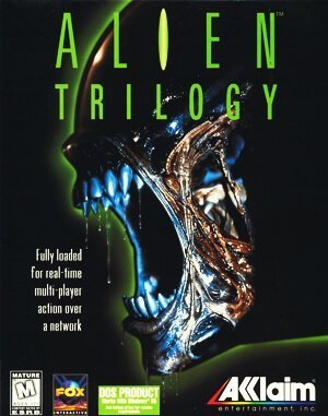Alien Trilogy cover art for DOS
