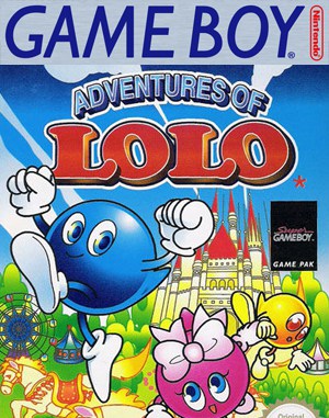 Adventures of Lolo cover art for Game Boy