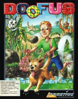 Doofus cover art for DOS