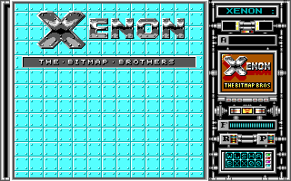 Xenon cover art for DOS