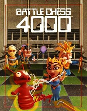 Battle Chess 4000 cover art for DOS