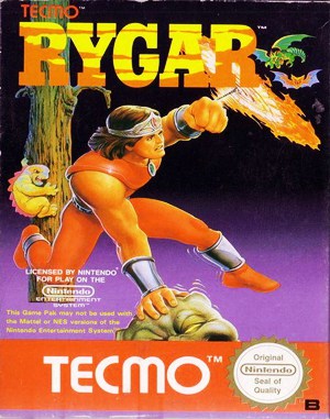 Rygar cover art for Famicom