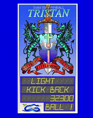 Solid State Pinball: Tristan cover art for DOS