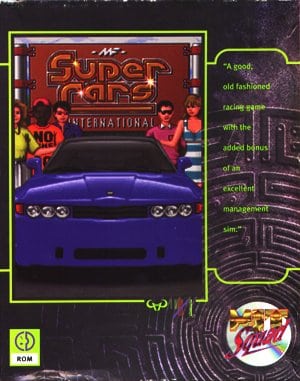 Supercars International cover art for DOS