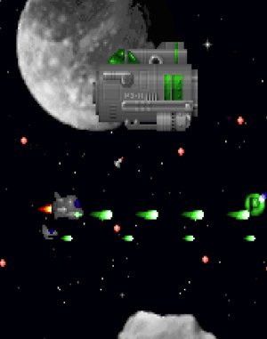 Operation Spacehog cover art for DOS