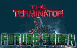 The Terminator: Future Shock cover art for DOS
