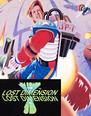 Jim Power: The Lost Dimension in 3D cover art for DOS