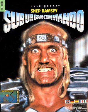 Suburban Commando cover art for DOS
