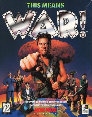 This Means War! cover art for DOS