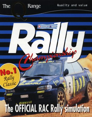Network Q RAC Rally Championship cover art for DOS