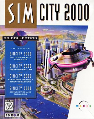 SimCity 2000: CD Collection cover art for DOS