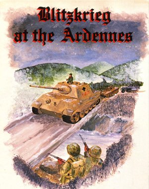 Blitzkrieg at the Ardennes cover art for DOS
