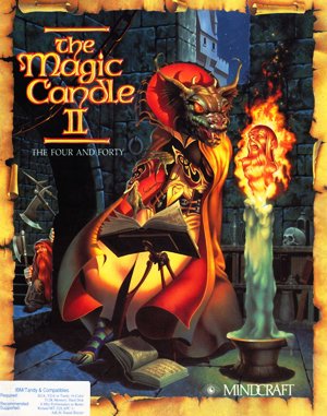 The Magic Candle II: The Four and Forty cover art for DOS