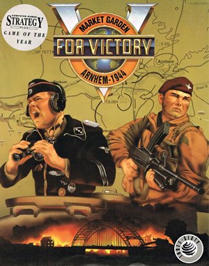 V for Victory: Market Garden cover art for DOS