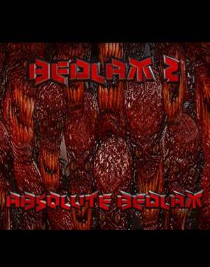 Bedlam 2: Absolute Bedlam cover art for DOS