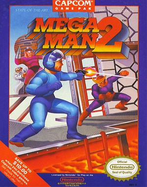 Mega Man 2 cover art for Famicom