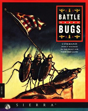 Battle Bugs cover art for DOS