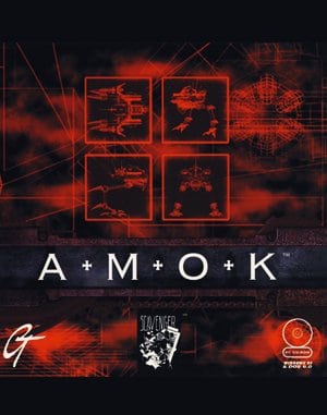 Amok cover art for DOS