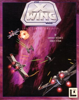Star Wars: X-Wing cover art for DOS