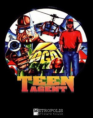 Teen Agent cover art for DOS