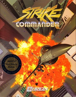 Strike Commander cover art for DOS