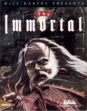 The Immortal cover art for DOS