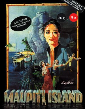 Maupiti Island cover art for DOS