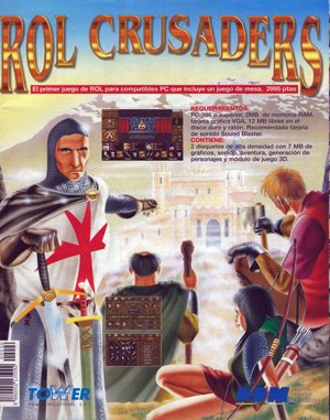 Rol Crusaders cover art for DOS