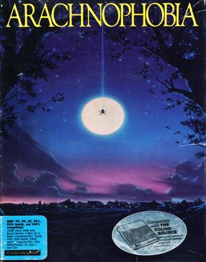 Arachnophobia cover art for DOS